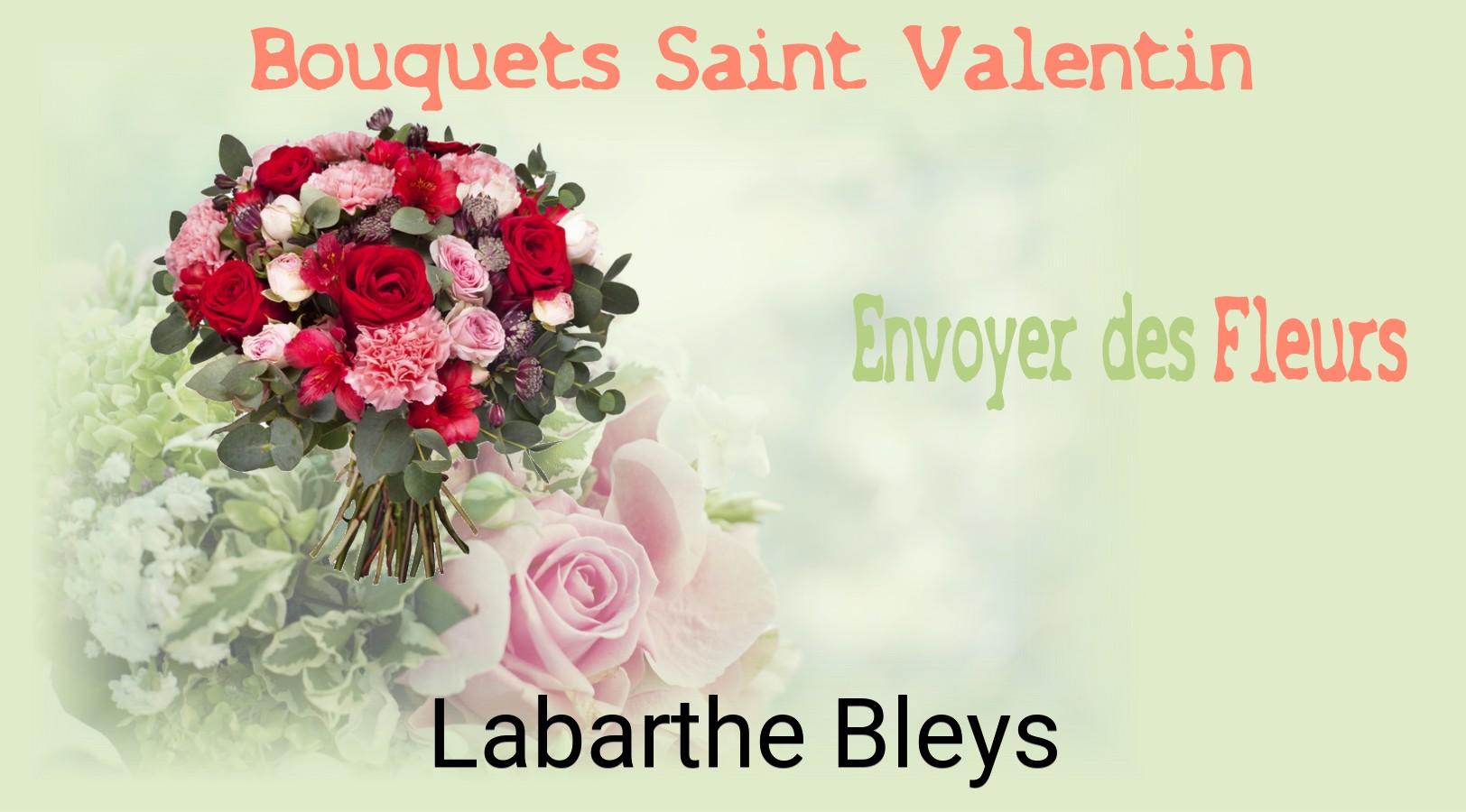 Roses de Saint-Valentin livrées à Labarthe-Bleys